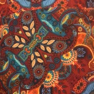 Lularoe tc paisley leggings